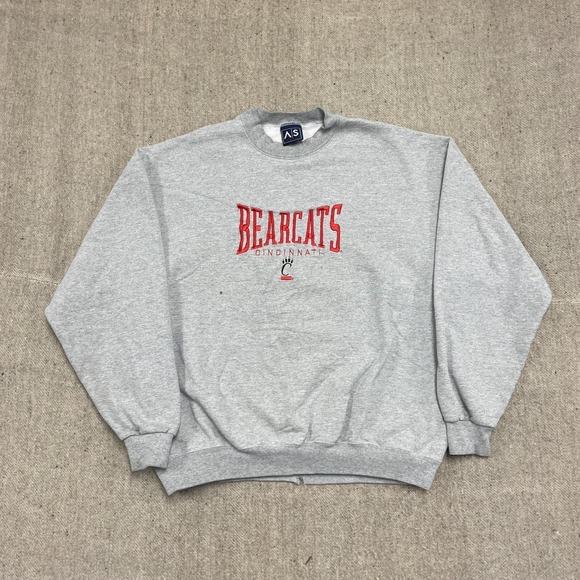 Russell Athletic Other - Vintage Cincinnati Bearcats sweatshirt mens XL gray‎ 1990s NCAA